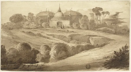 Fantastische orientalische Landschaft