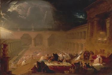 Das Festmahl des Belsazar, 1820