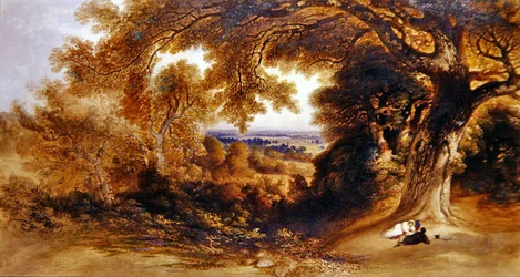 Ansicht in der Nähe von Pembroke Lodge, Richmond Park