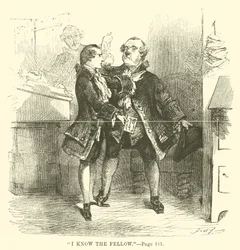 Illustration für Eine Geschichte aus zwei Städten von Charles Dickens