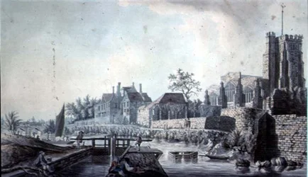 Allerheiligenkirche und der Erzbischofspalast, Maidstone