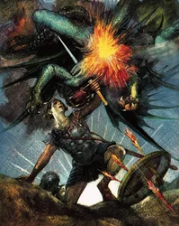 Christus kämpft um sein Leben