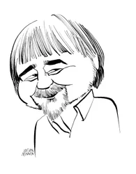 Alan Bleasdale - Karikatur