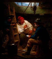 Klatsch im Laderaum, ca. 1843-1886