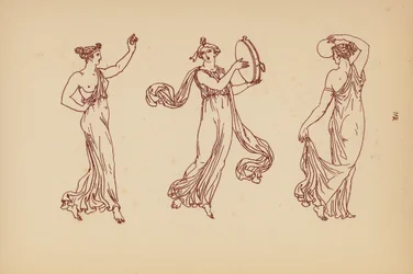 Antikes griechisches Frauenkostüm