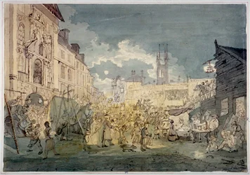 Bartholomew-Messe, West Smithfield, City of London, 1813