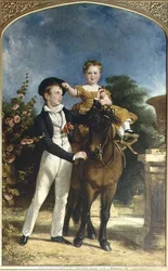 Die Familie Petre (Detail)