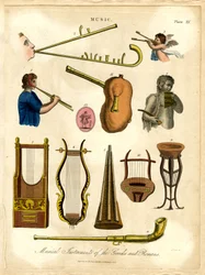 Musikinstrumente der Griechen und Römer