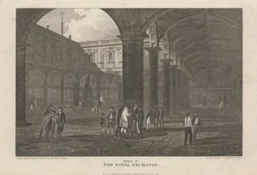Der Innenhof der Royal Exchange