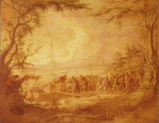Einschiffung von Communipaw, 1861