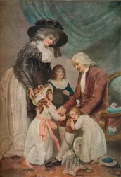 Ein Besuch beim Großvater, 1788, 1916