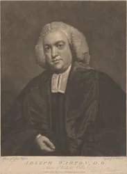 Joseph Warton, Direktor des Winchester College