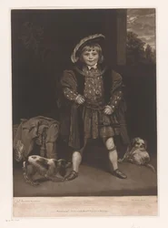 Porträt von John Crewe als Kind