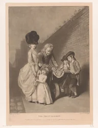 Porträt einer Familie, möglicherweise die Familie Walton