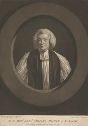 Reverend Jonathan Shipley, Bischof von St. Asaph