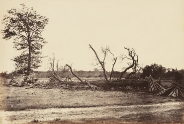 Äußerste Linie der konföderierten Werke, Cold Harbor, April 1865