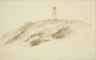 Leuchtturm auf der Flat Holm