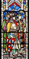 Detail aus Die Krönung Heinrichs III., 1860