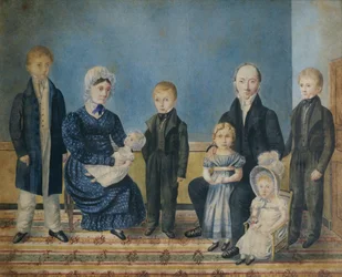 Porträt einer Familie