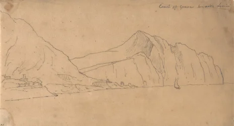 Küste von Genua Richtung Lerici