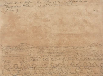 Von Mirabella, der Villa von Graf Algarotti auf den Euganeischen Hügeln