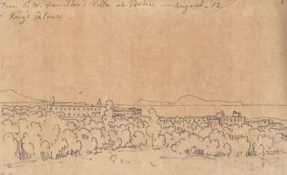 Von Sir W. Hamiltons Villa in Portici, 12. August