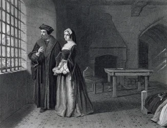 Sir Thomas More (1478-1535) graviert von Outrim