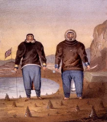 Illictu und Otoogiu, Illustration aus 