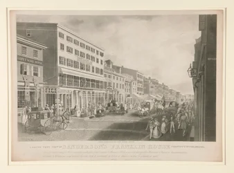 Eine Südwestansicht von Sanderson