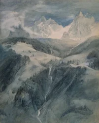 Der Wasserfall der Verrücktheit, Chamonix