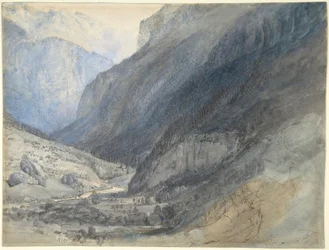 Das Lauterbrunnental, Schweiz