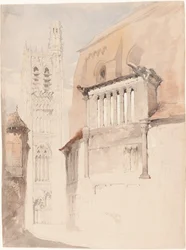 Turm der Kathedrale von Sens