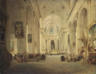 Innenraum von St. Sulpice, Paris