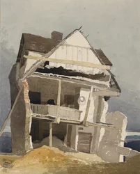 Ein verfallenes Haus, ca. 1800-1840