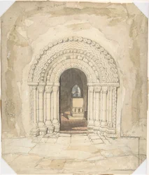 Portal der Kirche von Heckingham