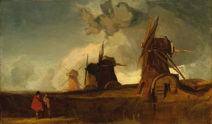 Entwässerungsmühlen in den Fens, Croyland, Lincolnshire