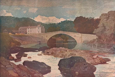 Greta Bridge, ca. 1807, 1911