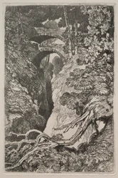 Liber Studiorum: Teufelsbrücke, Cardiganshire