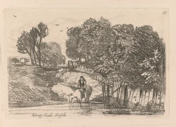 Liber Studiorum: Tafel 20, Felbrigg Heath, Norfolk