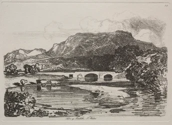 Liber Studiorum: Tan y Beolch, Nordwales, 1838