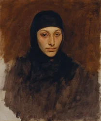 Ägyptische Frau, 1890-91