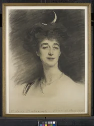 Ethel Anne Priscilla, Ehefrau von William Henry, 1. Baron Desborough, 1909
