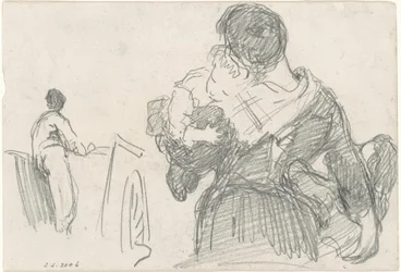 Mutter und Kind [recto], ca. 1871-1872