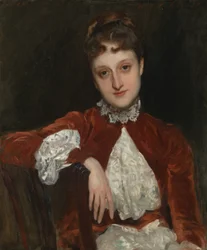 Frau Charles Deering Marion Denison Whipple, 1888