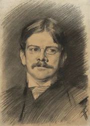 Porträt von Edwin Austin Abbey
