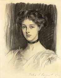 Porträt von Eva Katherine Balfour, später Lady Buxton