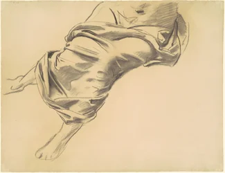 Studie einer drapierten Figur