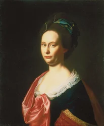 Porträt von Mrs. Jabez Bowen (Sara Brown), um 1771-74