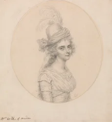 Porträt von Mrs. Wilks aus Madras