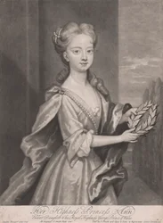 Ihre Hoheit Prinzessin Ann, älteste Tochter seiner königlichen Hoheit George Prince of Wales, 1720